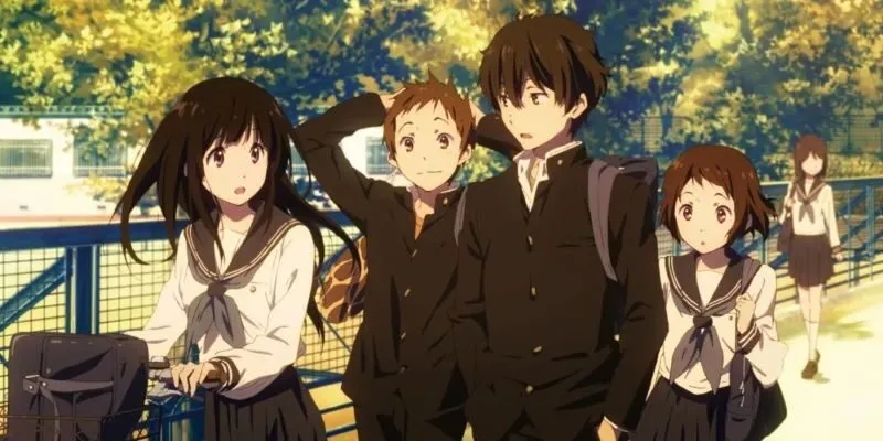 review phim anime giấu nghề